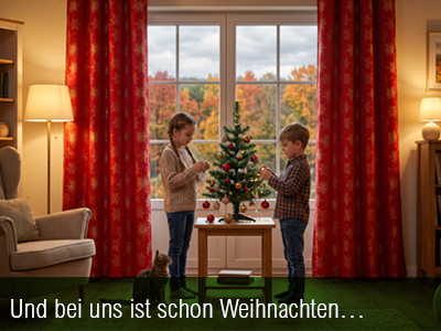 Bereiten Sie sich mit uns auf die Feiertage vor !