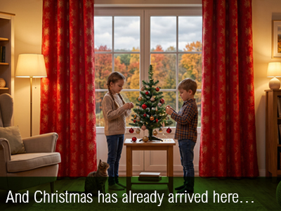 Get ready for the Christmas with us !