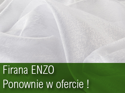 Firana Enzo - ponownie w ofercie Polontex S.A. !