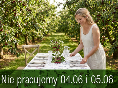 Nie pracujemy w dniach 04 i05.06.2026
