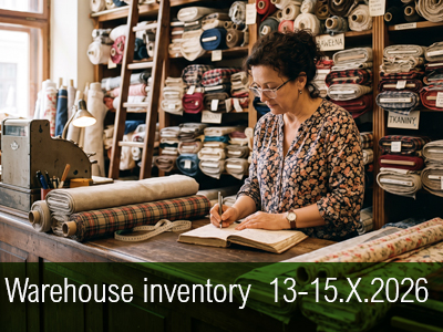 INVENTORY IN THE WHOLESALE SALES DEPARTMENT OF POLONTEX S.A.