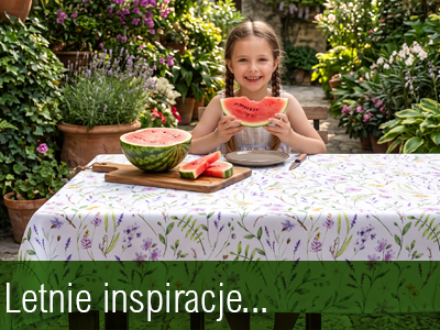 Letnie inspiracje- tkaniny - baner