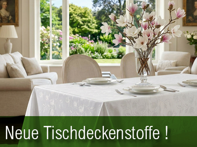 Neue Tischdeckenstoffe !