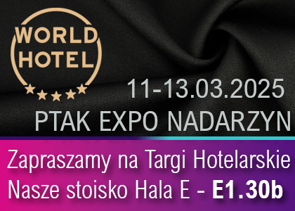 POLONTEX S.A. - ZAPRASZAMY NA NASZE STOISKO - TARGI WORLD HOTEL 2025