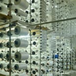 wnętrze fabryki tkanin na kotary