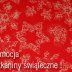 Promocja na wybrane tkaniny z motywami świątecznymi